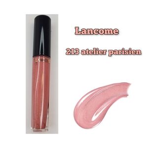 Lancome L'absolu creamy pink lip gloss -213 atelier parisien cream gloss